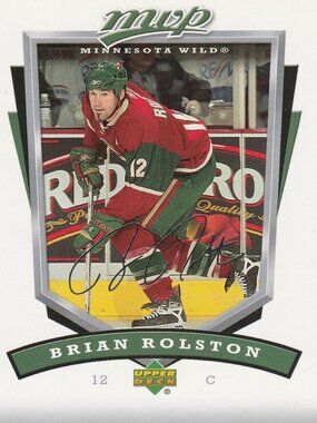 Brian Rolston - 2006/2007 Upper Deck MVP Hockey Card